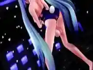 [FUTANARI 3D MMD] - Miku Hatsune Gentlemen